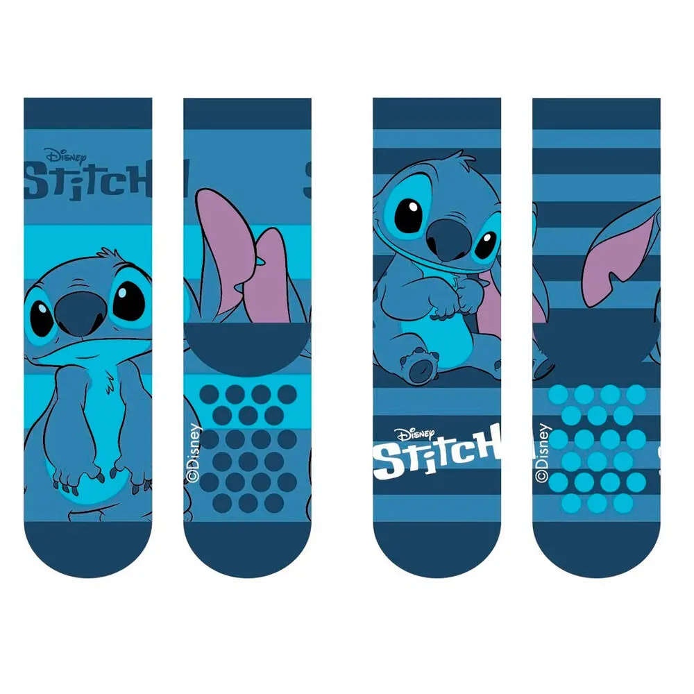 Disney Stitch 2-er Pack Kinder Stoppersocken Produktfoto