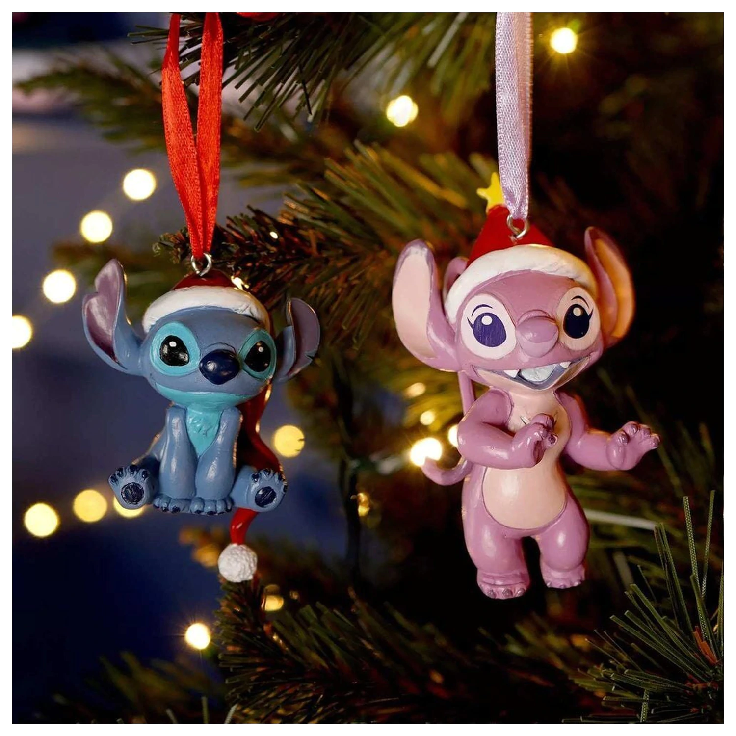 Disney Stitch Set mit 2 Hängende Dekorationen Produktfoto