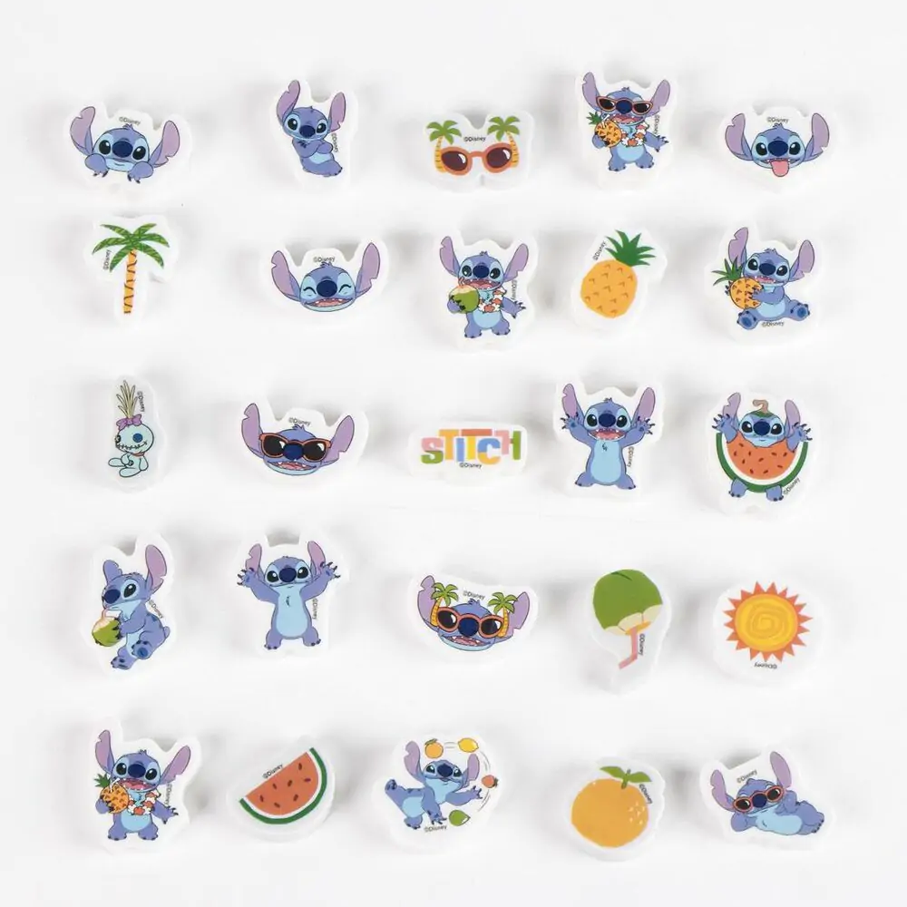 Disney Stitch 25-er Pack Radiergummi Produktfoto