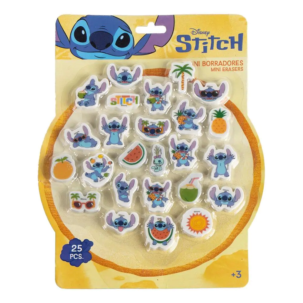 Disney Stitch 25-er Pack Radiergummi Produktfoto