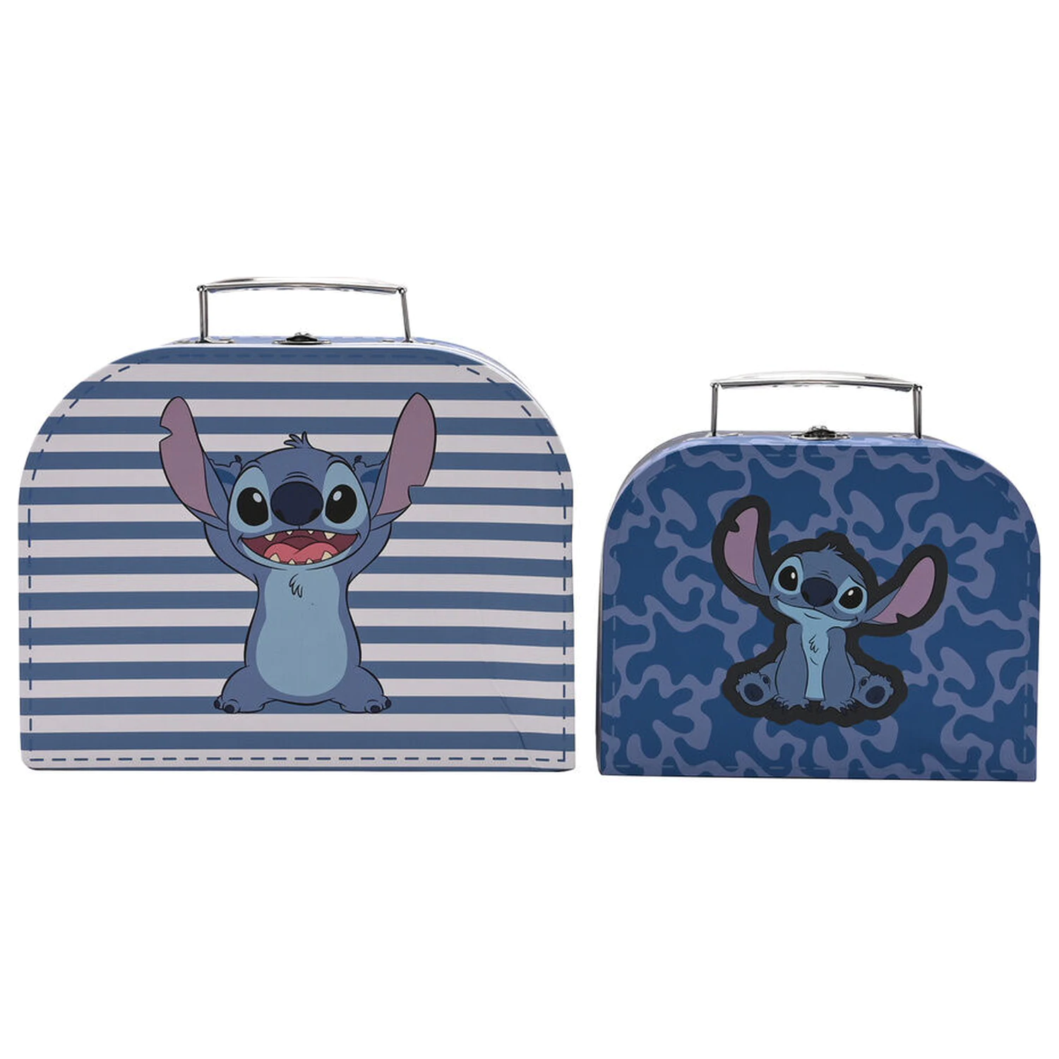 Disney Stitch Set aus 2 Koffer Aufbewahrungsboxen Produktfoto