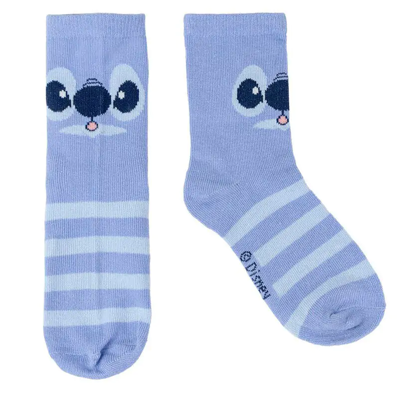 Disney Stitch 3-er Pack Kinder/Damen Socken termékfotó