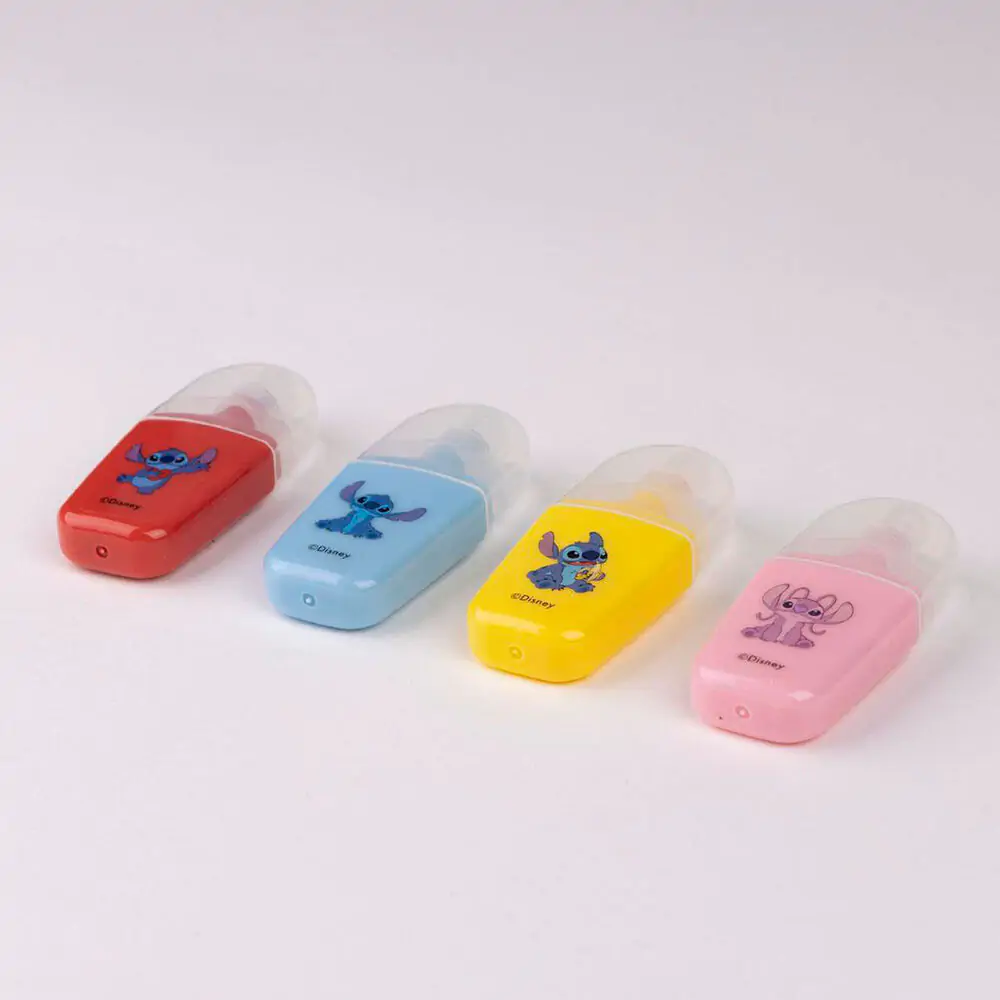 Disney Stitch 4-teiliges Textmarker-Paket Produktfoto
