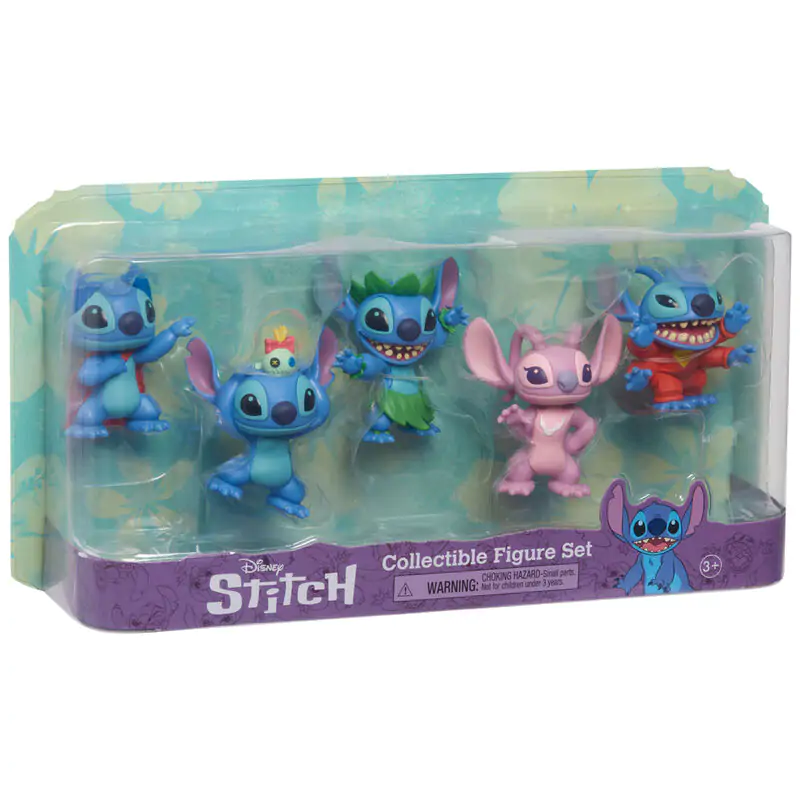 Disney Stitch 5-er Pack Figuren 7cm termékfotó