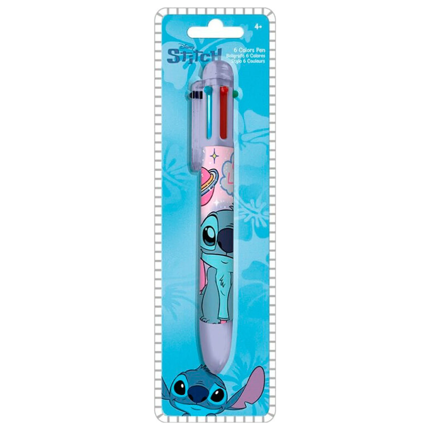 Disney Stitch 6 Farben Stift Produktfoto