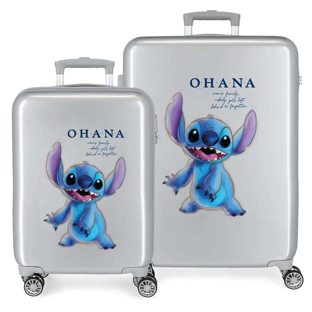 Disney Stitch ABS 2-er Pack Trolley Koffers Produktfoto