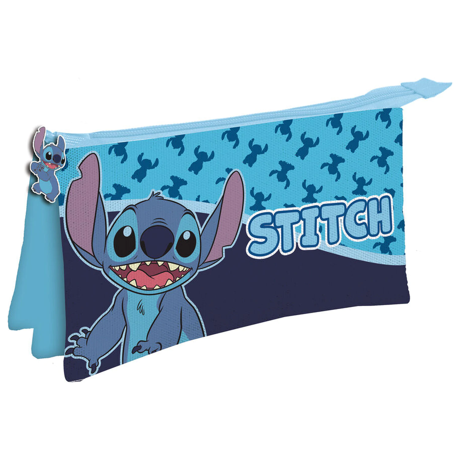 Disney Stitch Abstraktes Dreifach- Federmäppchen Produktfoto