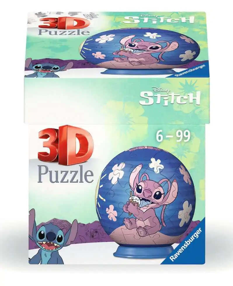 Disney Stitch 3D Puzzleball Angel (55 Teile) Produktfoto