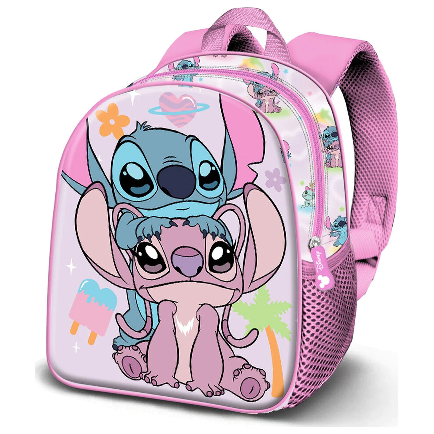 Disney Stitch & Angel Paar 3D Rucksack 31cm Produktfoto