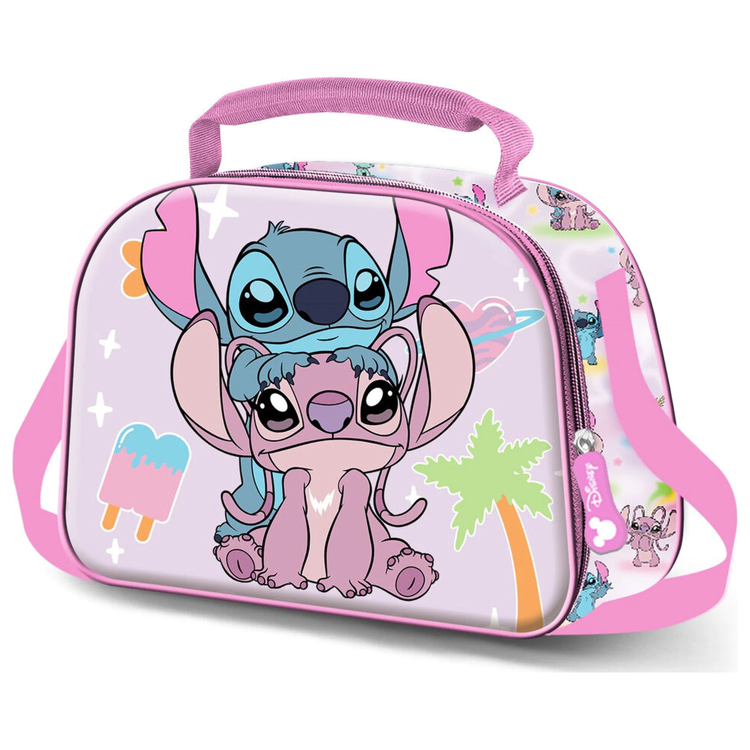Disney Stitch & Angel Couple 3D Lunchtasche Produktfoto