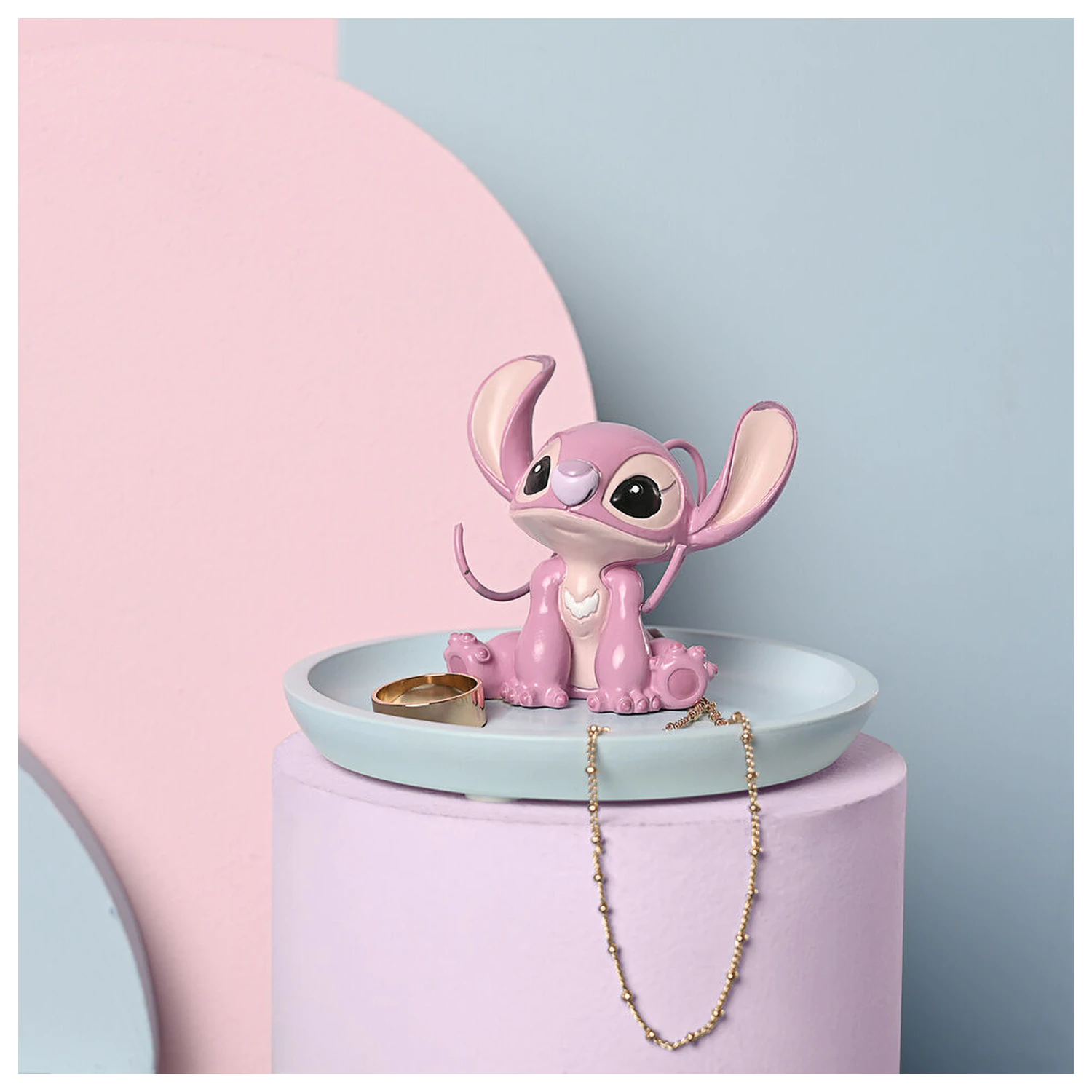 Disney Stitch Angel Harz Schmuckschale Produktfoto