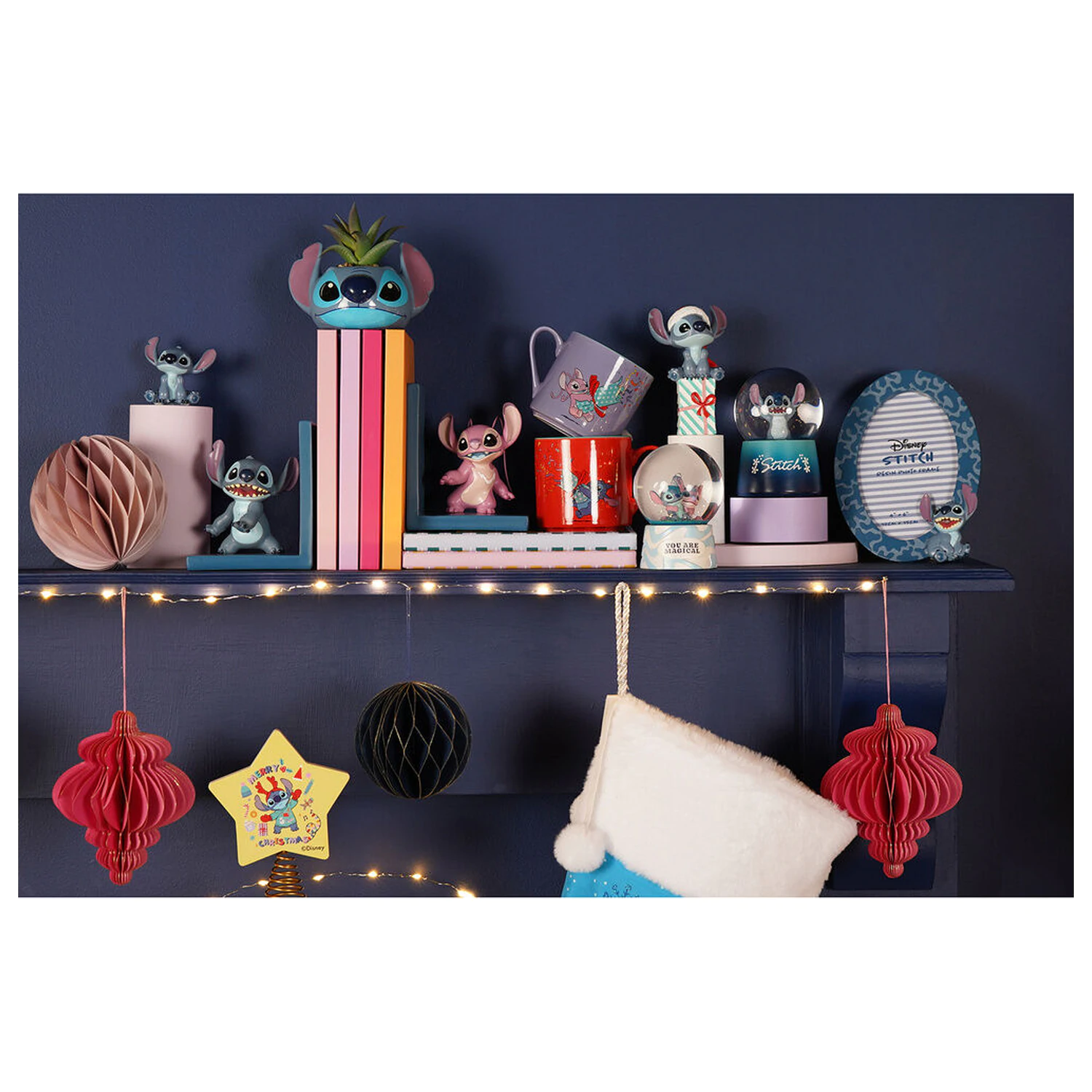 Disney Stitch & Angel Buchstützen Produktfoto