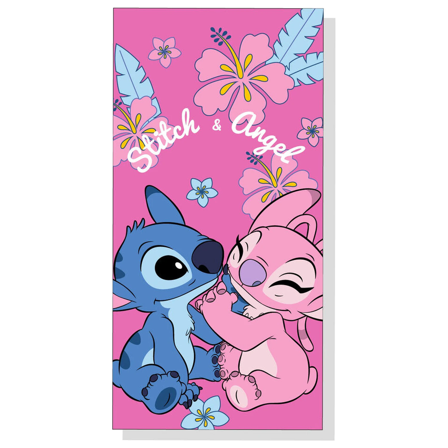 Disney Stitch & Angel Mikrofaser Badetuch Produktfoto