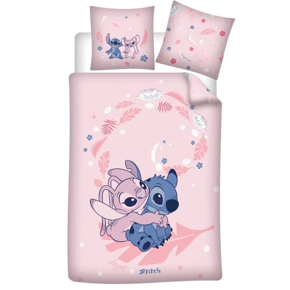 Disney Stitch & Angel Polycotton Bettbezug 90cm Produktfoto