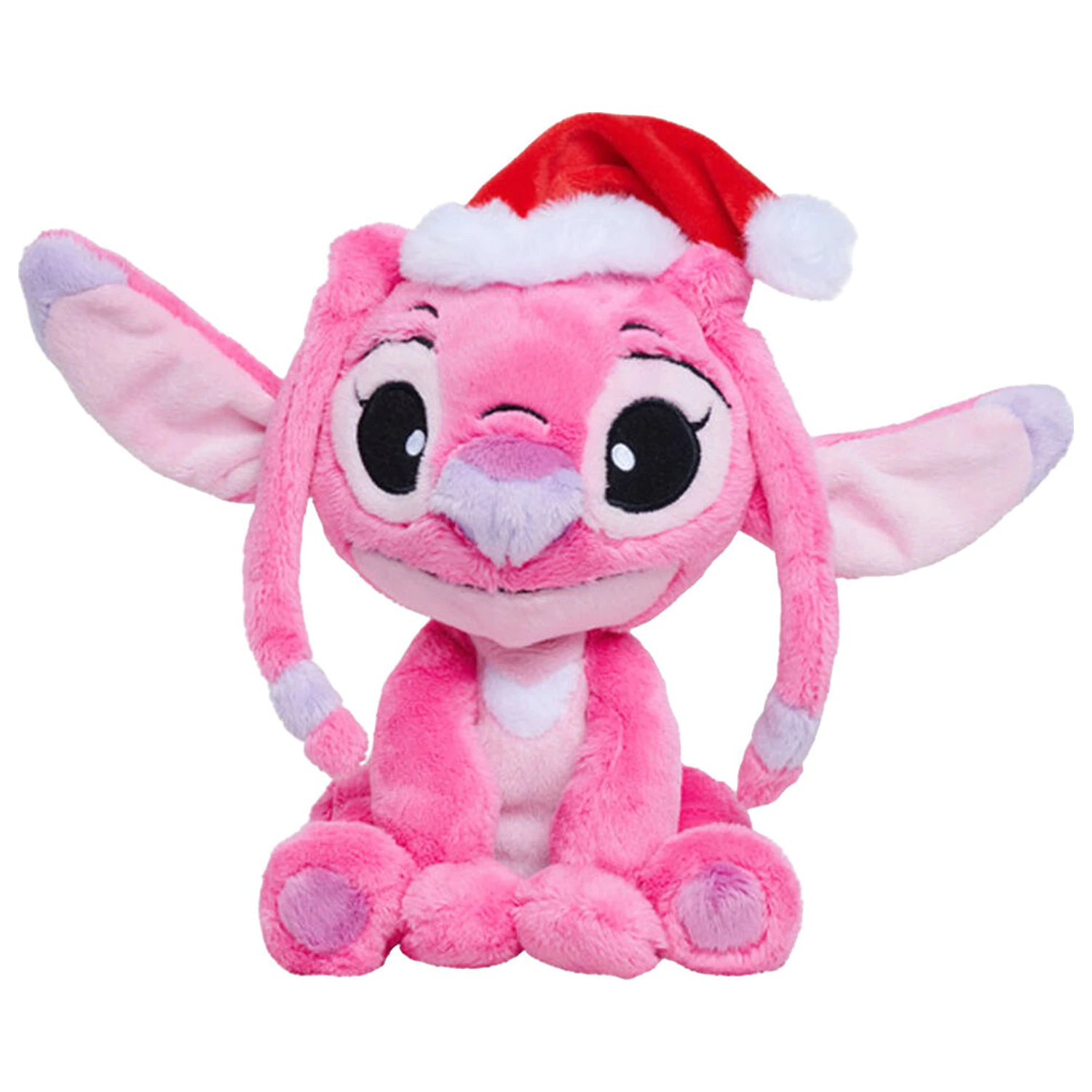 Disney Stitch Angel Weihnachtsmann-Mütze 25cm Produktfoto