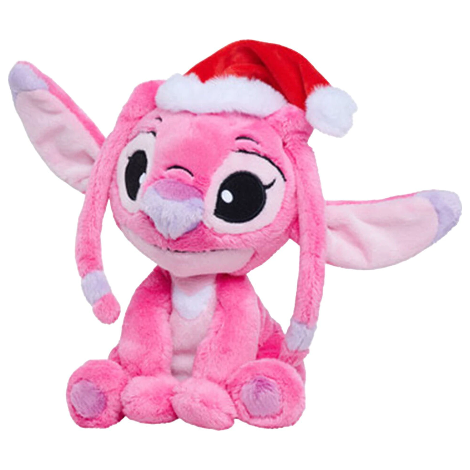Disney Stitch Angel Weihnachtsmann-Mütze 25cm Produktfoto