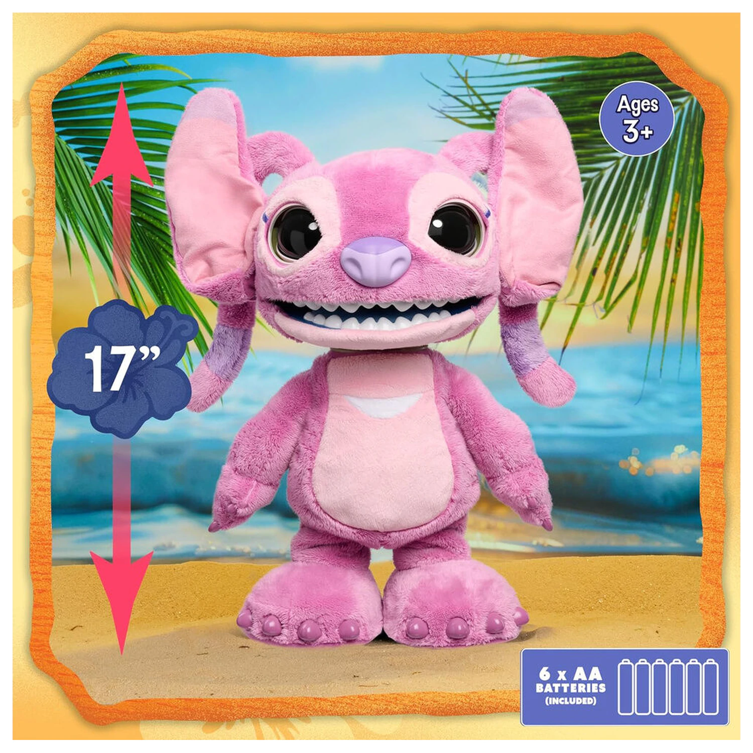 Disney Stitch Angel Ultimate Interactive Plüschtier Produktfoto