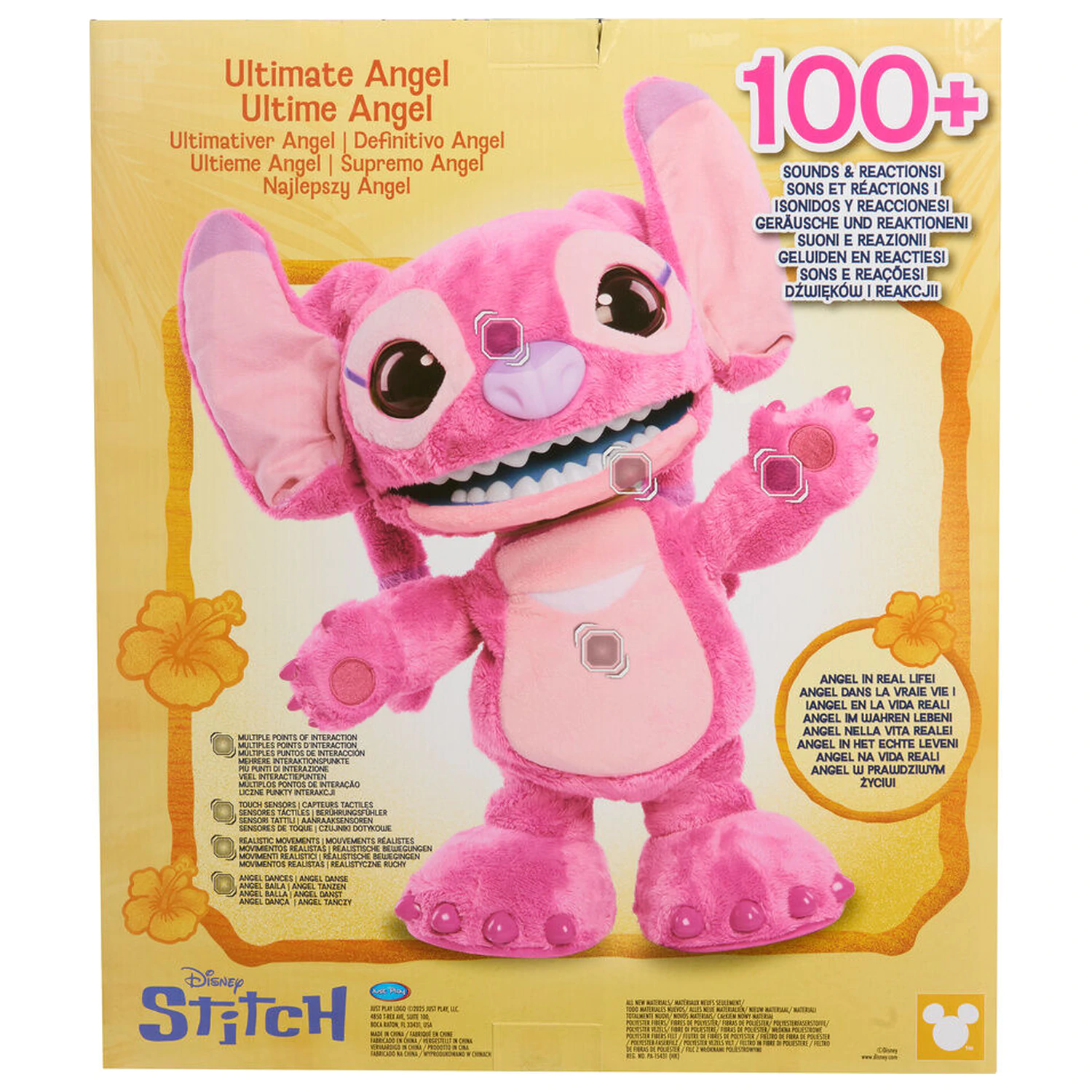 Disney Stitch Angel Ultimate Interactive Plüschtier Produktfoto