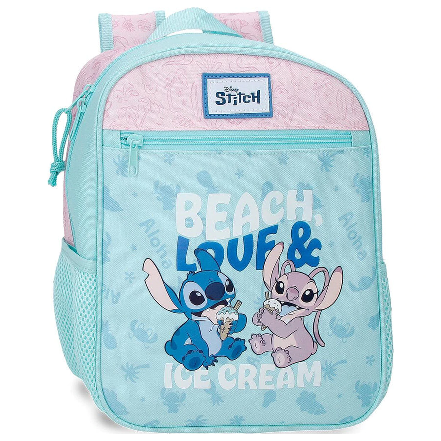Disney Stitch Beach & Love anpassbarer Rucksack 28cm Produktfoto