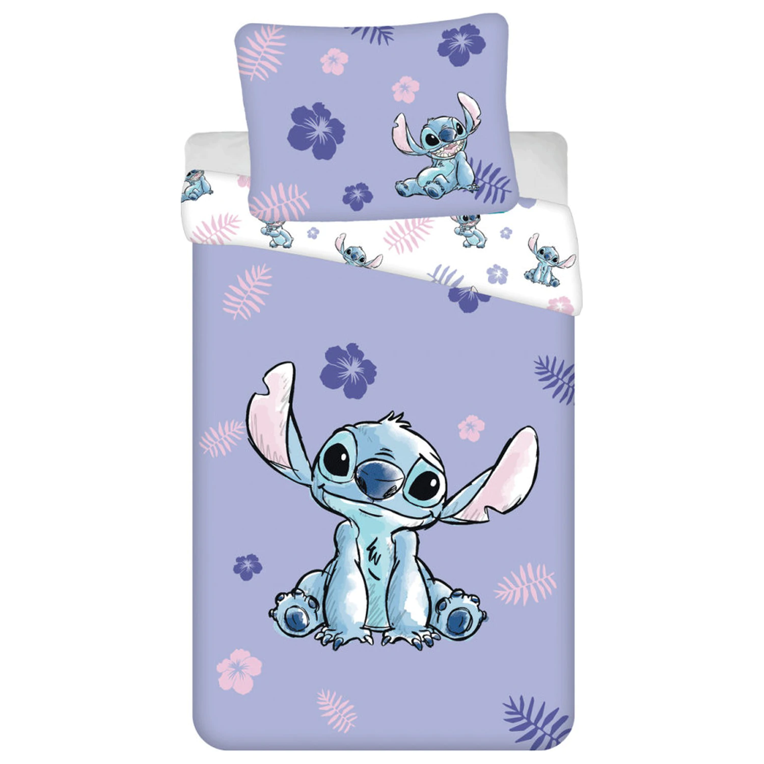 Disney Stitch Blooming Bettbezug Produktfoto