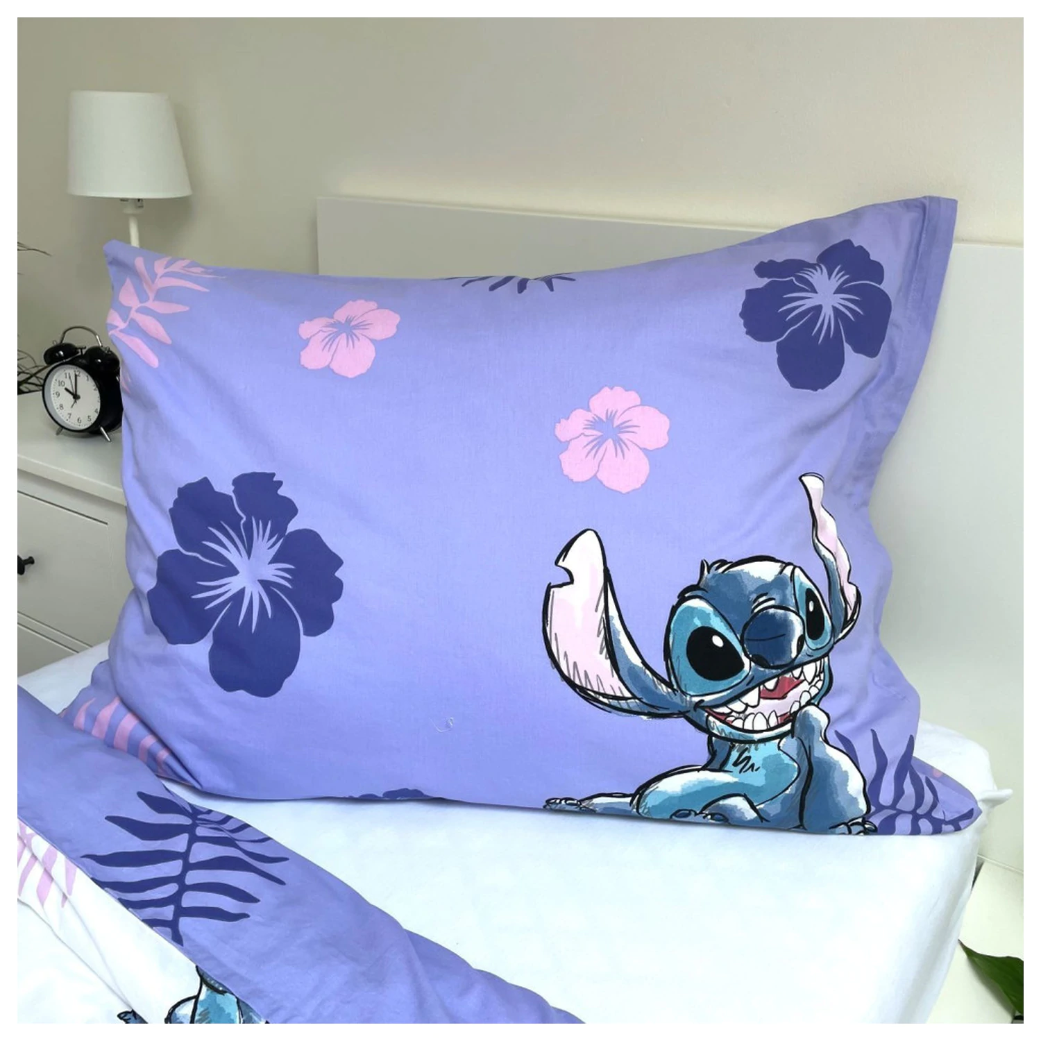 Disney Stitch Blooming Bettbezug Produktfoto