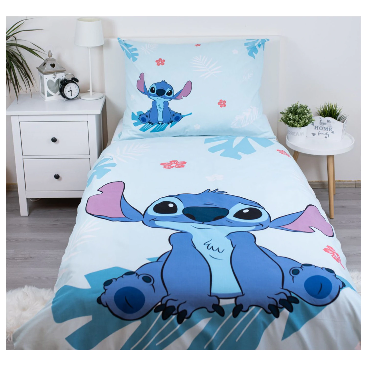 Disney Stitch Blau Bettbezug Produktfoto