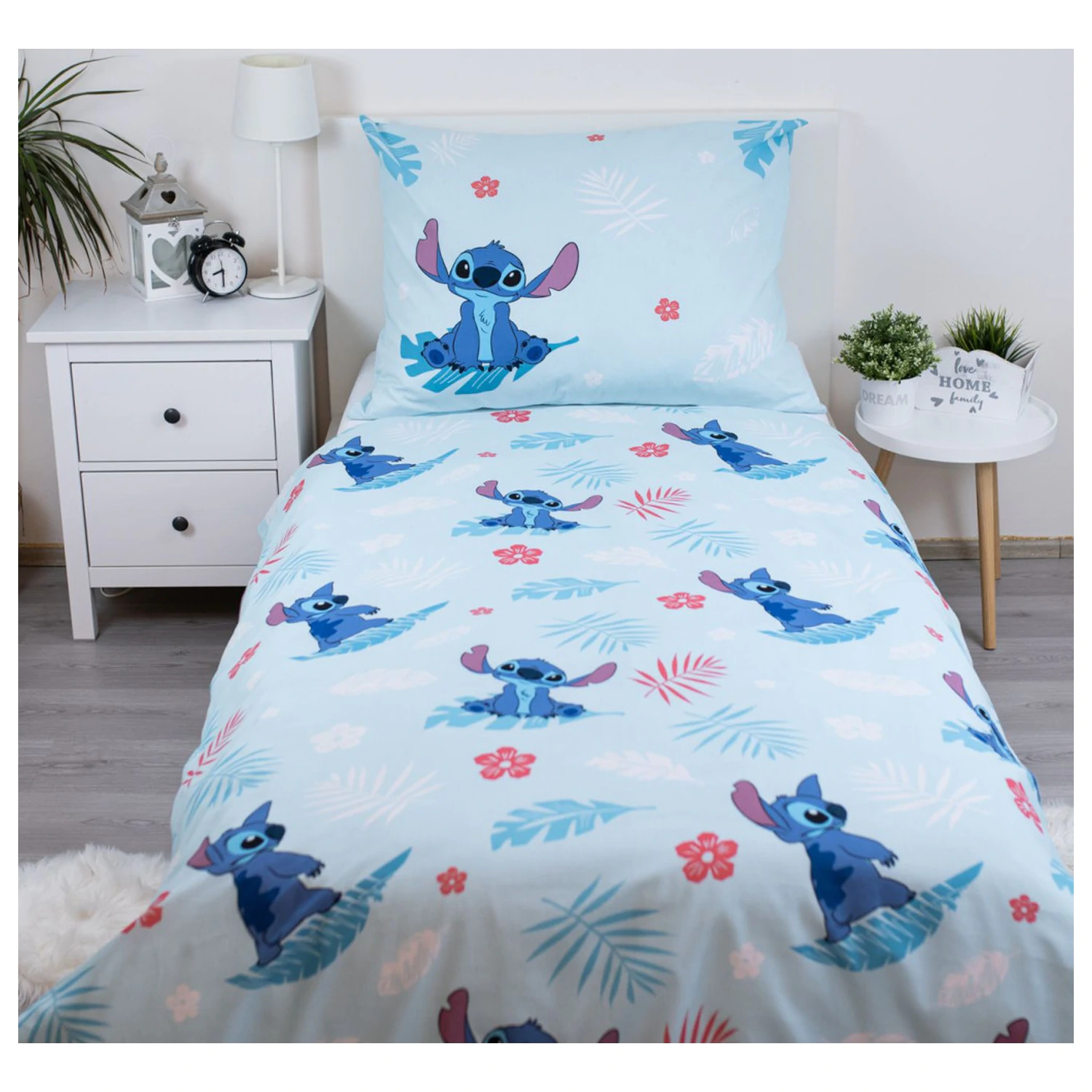 Disney Stitch Blau Bettbezug Produktfoto