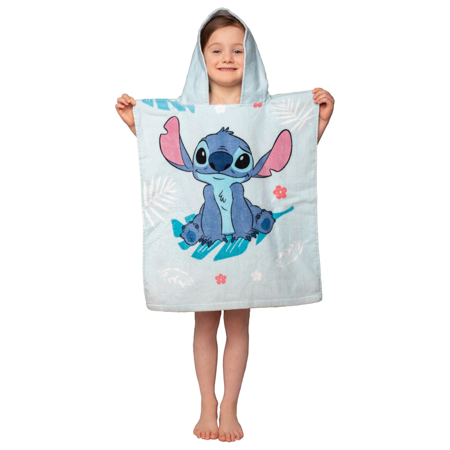 Disney Stitch Blue Badetuch Poncho Produktfoto