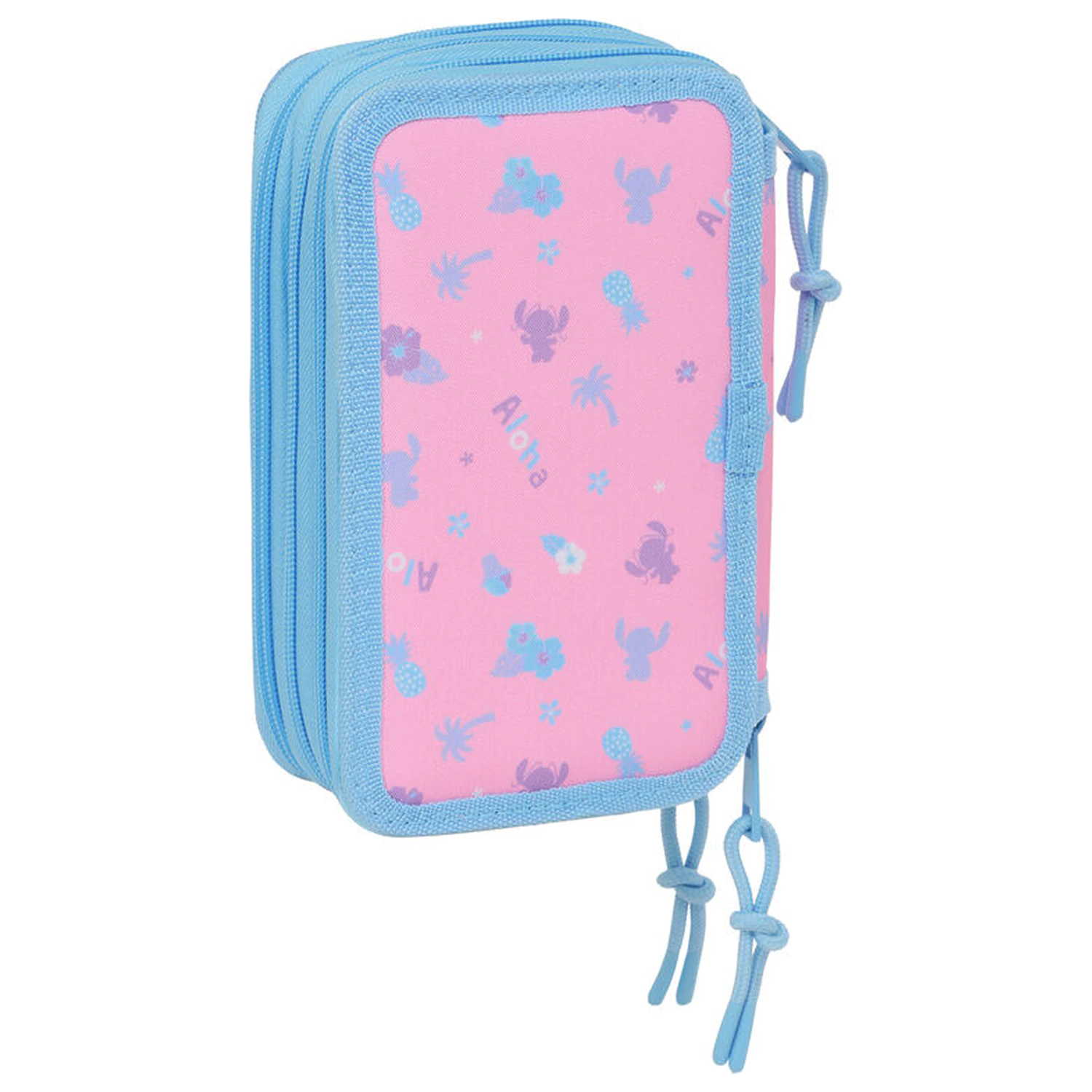 Disney Stitch Bright dreifaches Federmäppchen 37-teilig Produktfoto