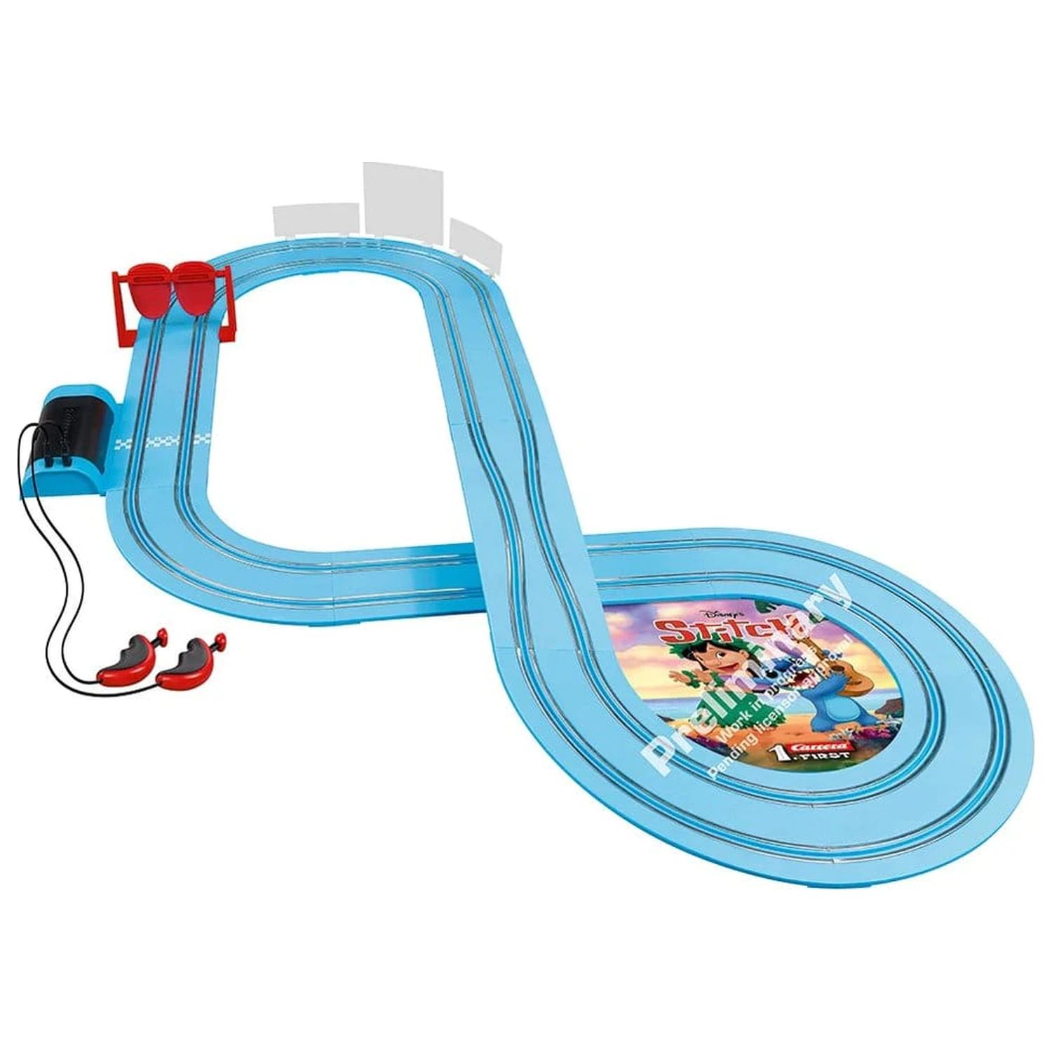 Disney Stitch Carrera First Autorennbahn Set Disney Stitch 2,9 Zoll Produktfoto