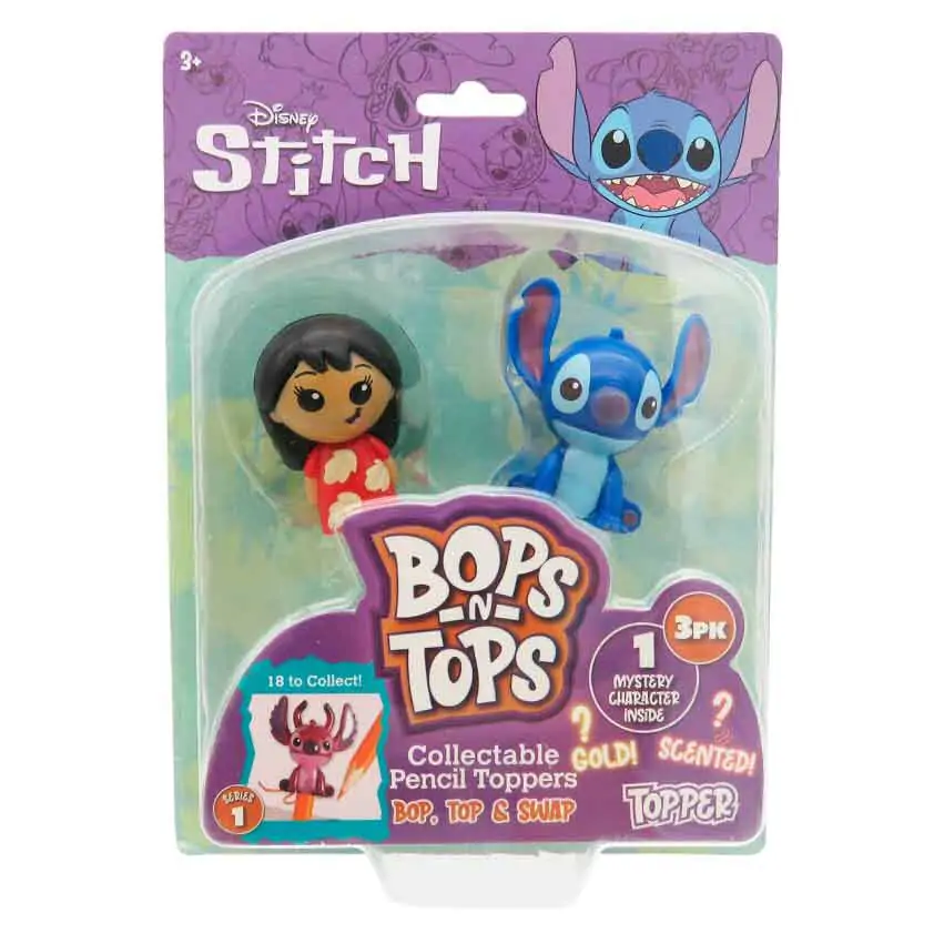 Disney Stitch Blister 3 Deko Figuren Bleistifte Produktfoto