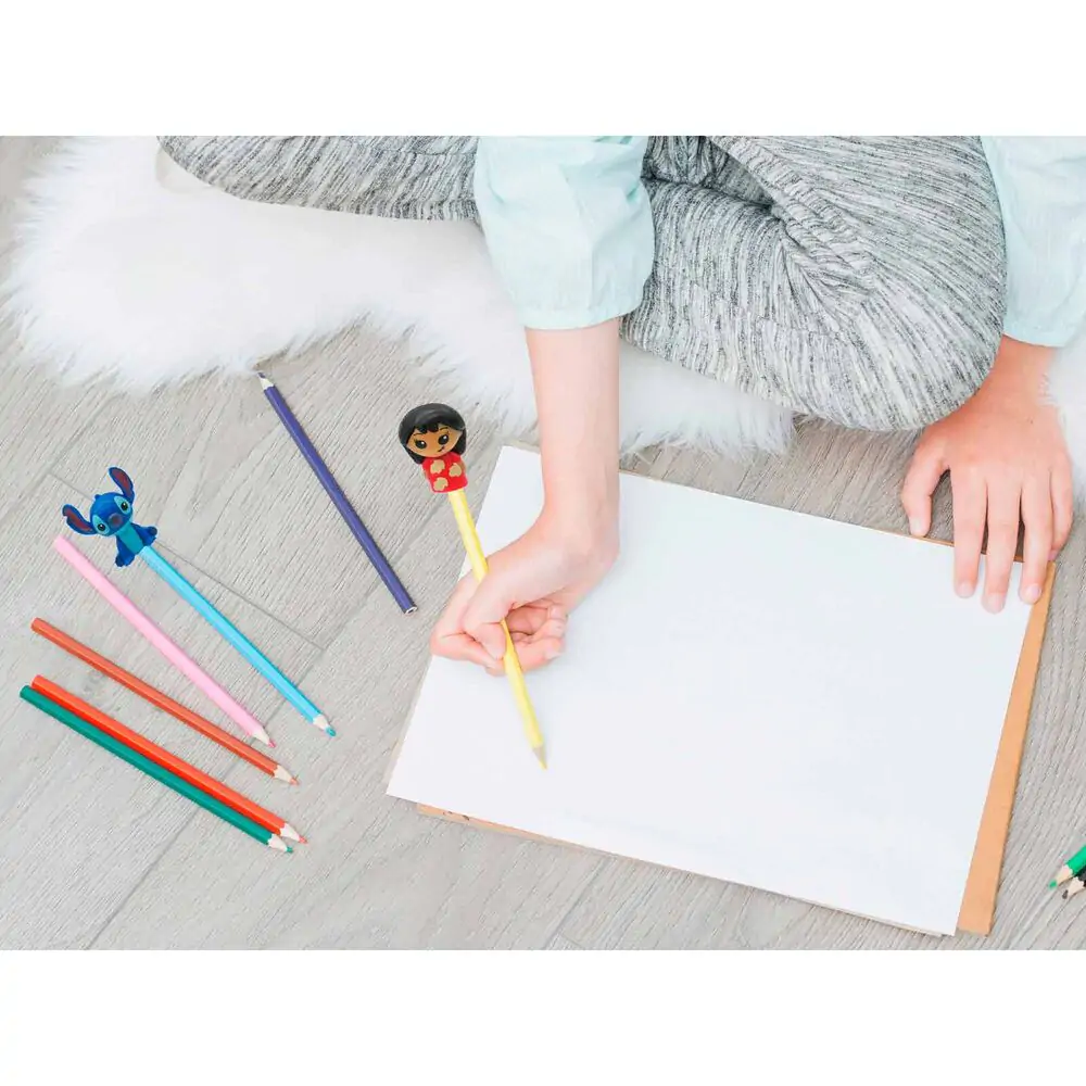 Disney Stitch Blister 3 Deko Figuren Bleistifte Produktfoto