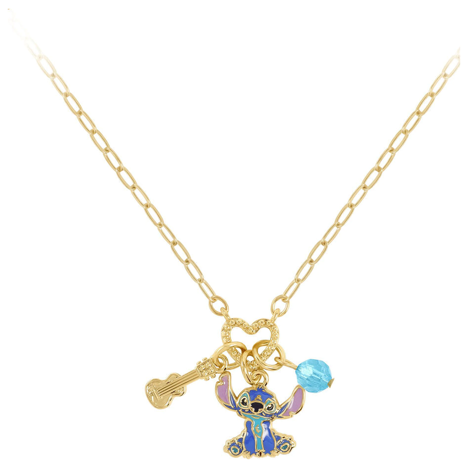 Disney Stitch Charm mit Steinen Halskette Produktfoto
