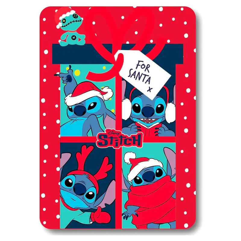 Disney Stitch Christmas Polardecke termékfotó