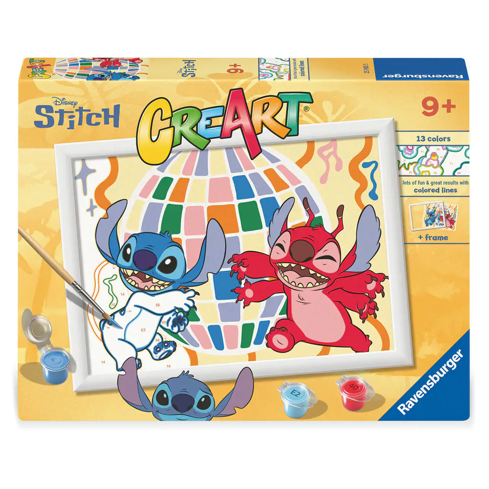 Disney Stitch CreArt Malen nach Zahlen Set Produktfoto