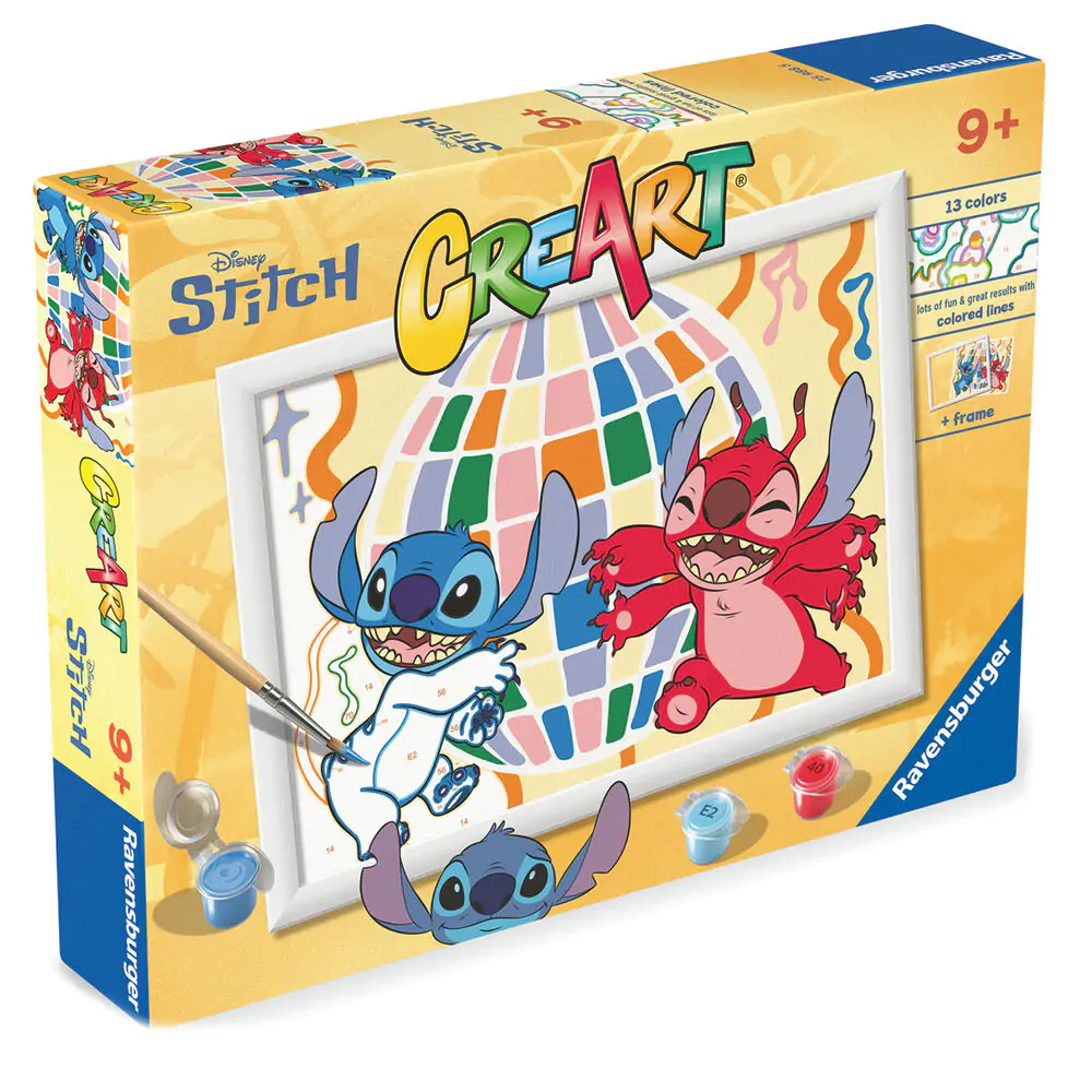 Disney Stitch CreArt Malen nach Zahlen Set Produktfoto