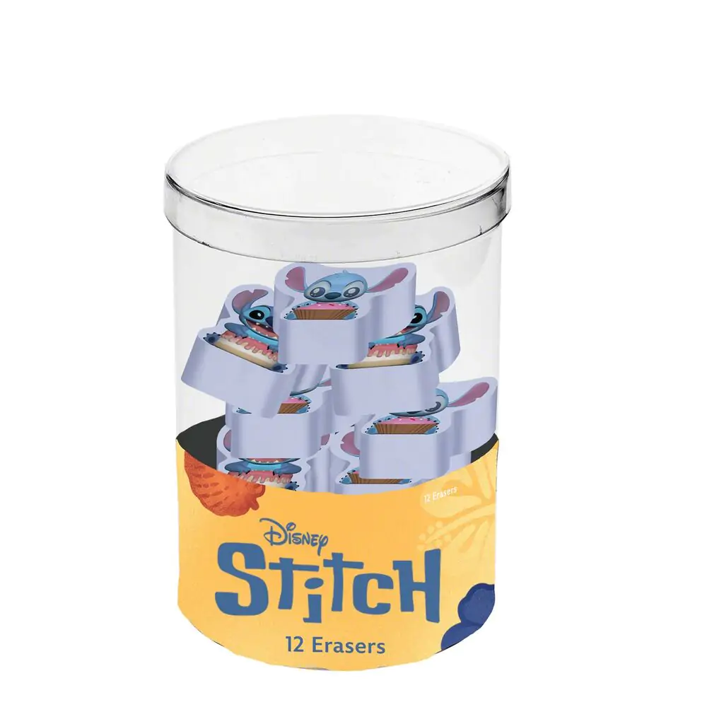 Disney Stitch Cube 12-er Pack Radiergummi Produktfoto