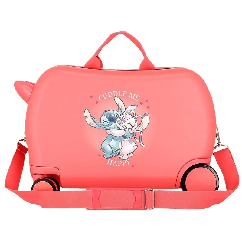 Disney Stitch Cuddle Me Coral ABS Koffer 45cm Produktfoto