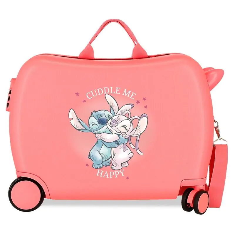 Disney Stitch Cuddle Me Coral ABS Koffer 50cm Produktfoto