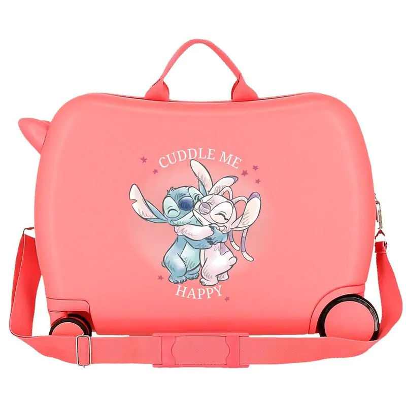 Disney Stitch Cuddle Me Coral ABS Koffer 50cm Produktfoto