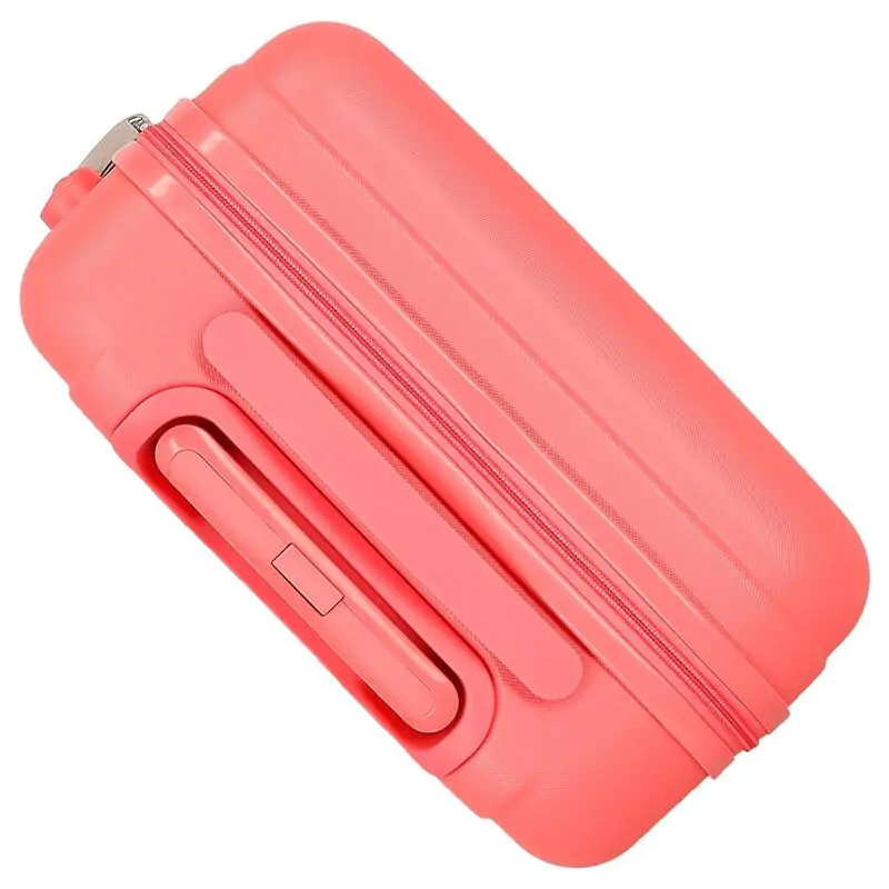 Disney Stitch Cuddle Me Coral ABS Trolley Koffer 55cm Produktfoto