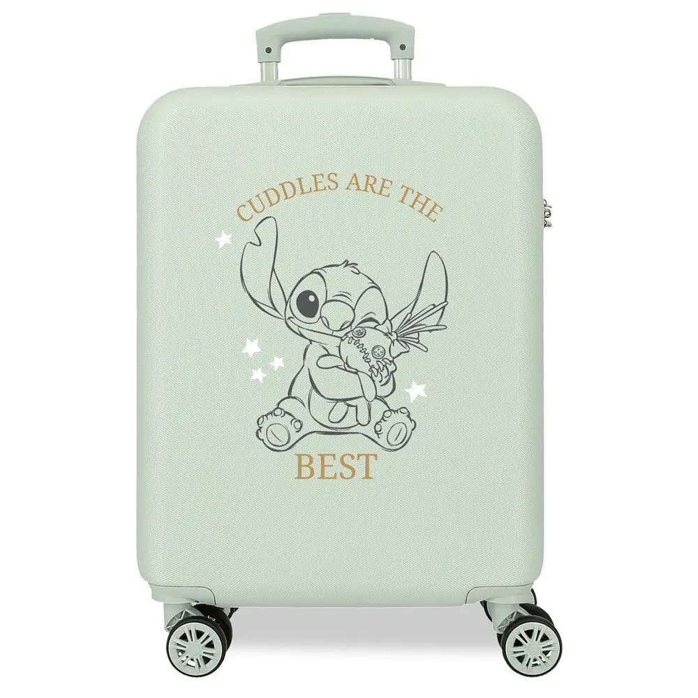 Disney Stitch Cuddles Are the Best ABS Trolley Koffer 55cm Produktfoto