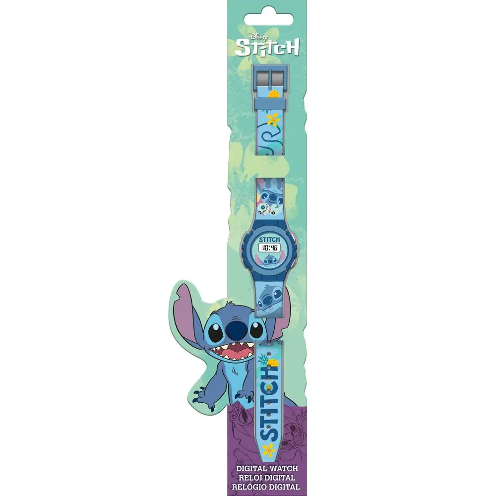 Disney Stitch digitale Uhr Produktfoto