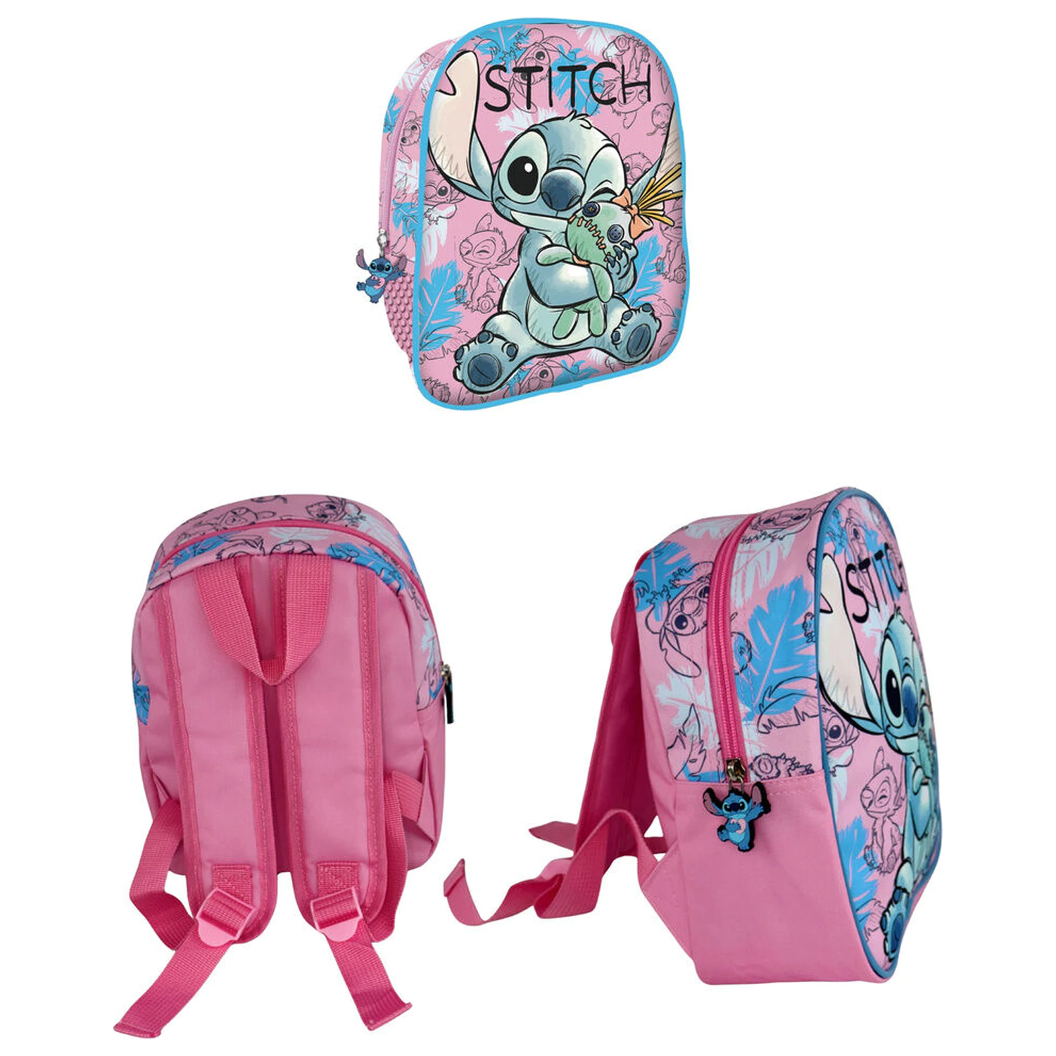 Disney Stitch Puppe Rucksack 26cm Produktfoto