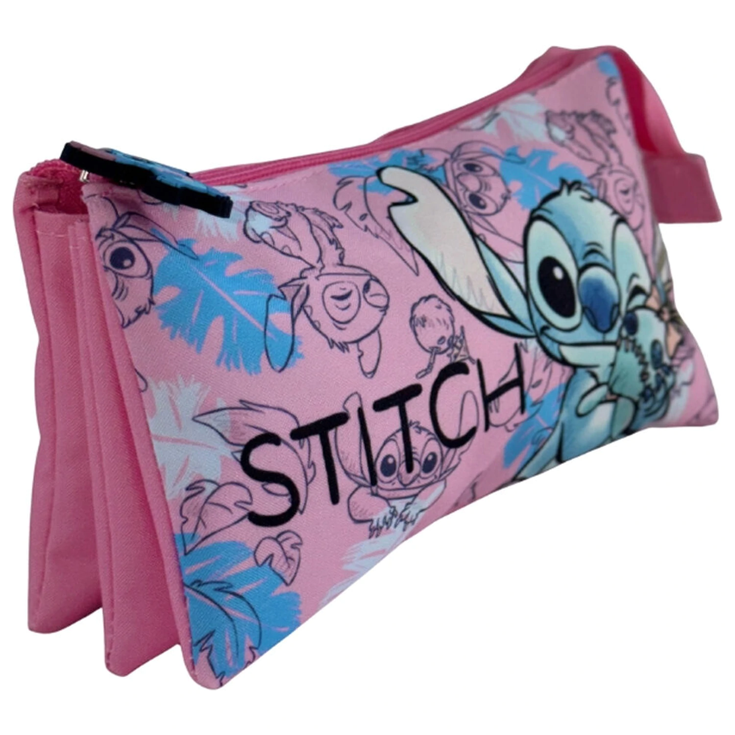 Disney Stitch Puppe Dreifach-Federmäppchen Produktfoto