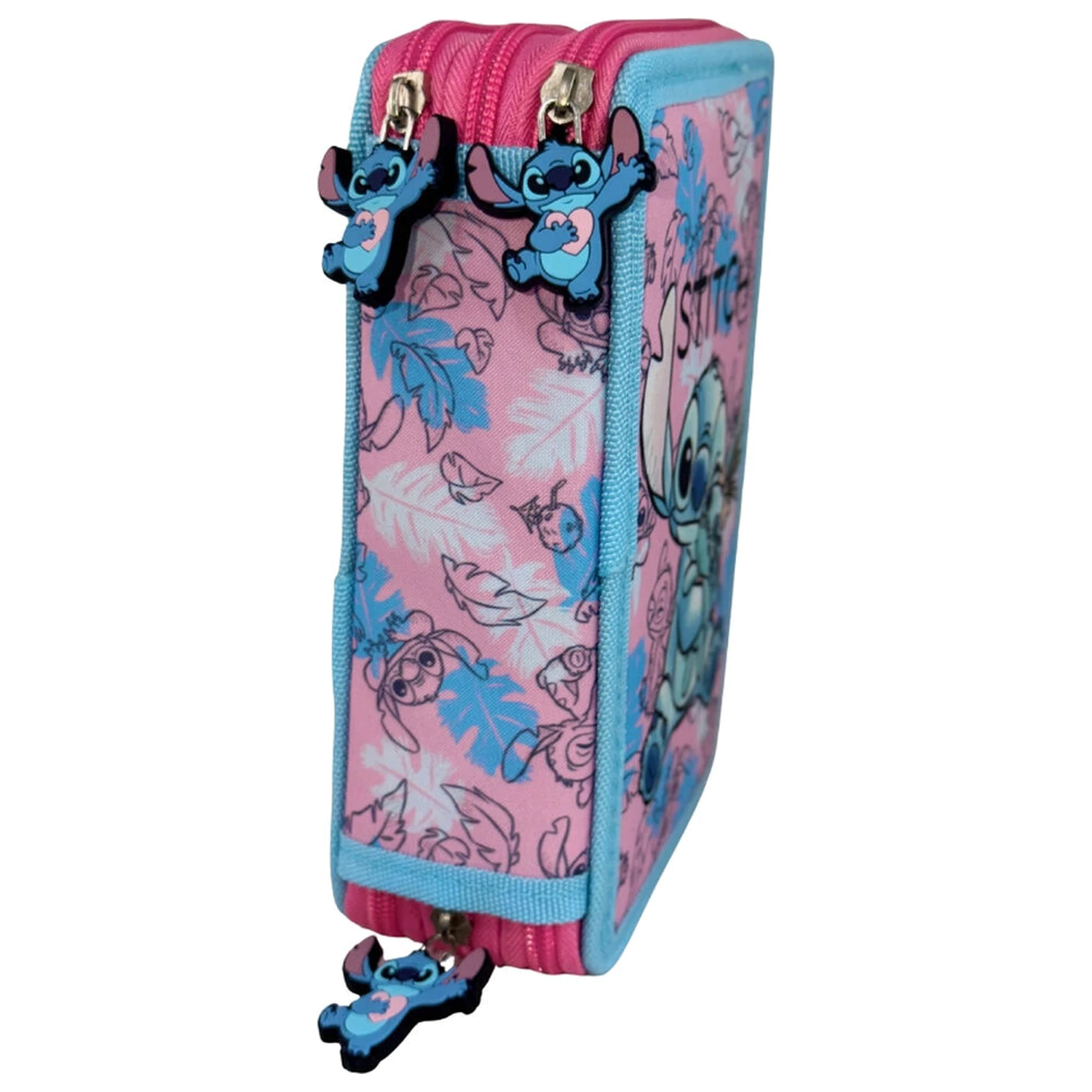 Disney Stitch Puppe Dreifach-Federmäppchen Produktfoto