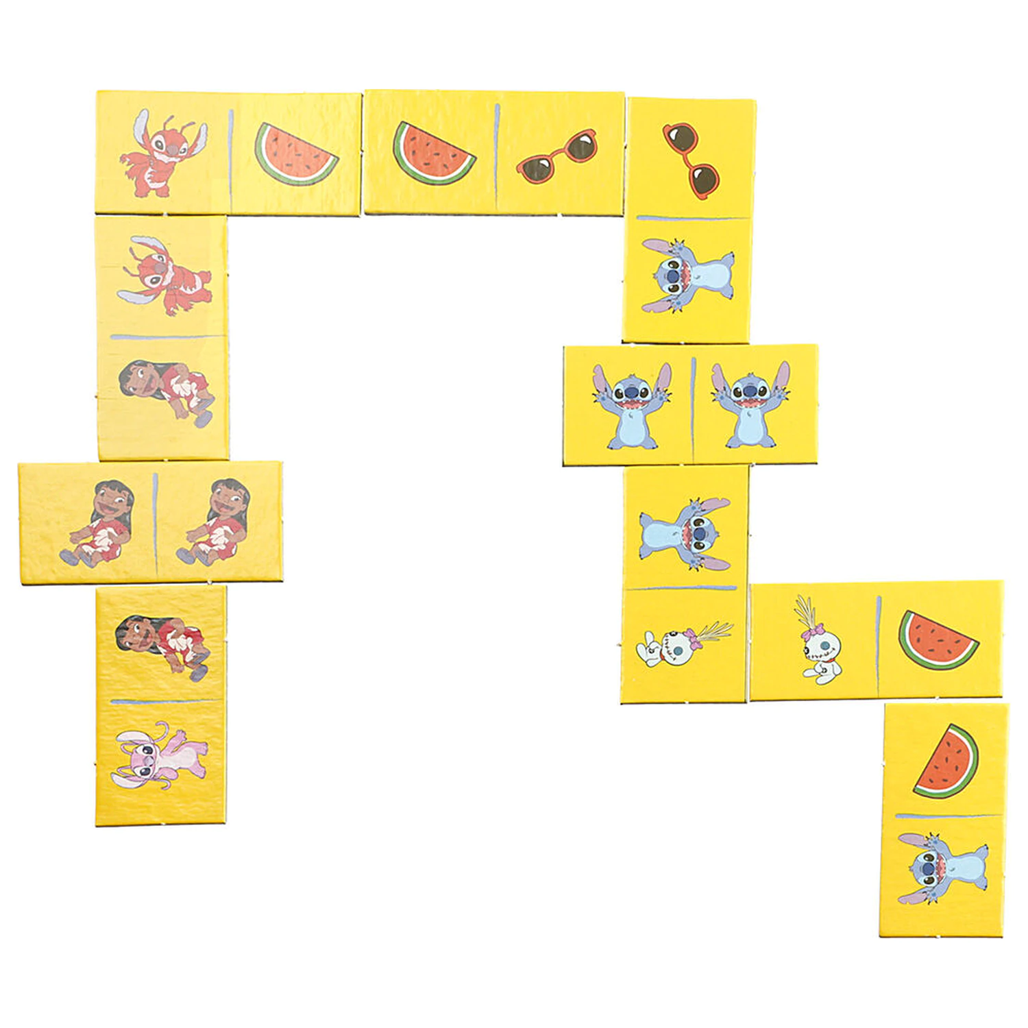 Disney Stitch Domino-Spiel Produktfoto