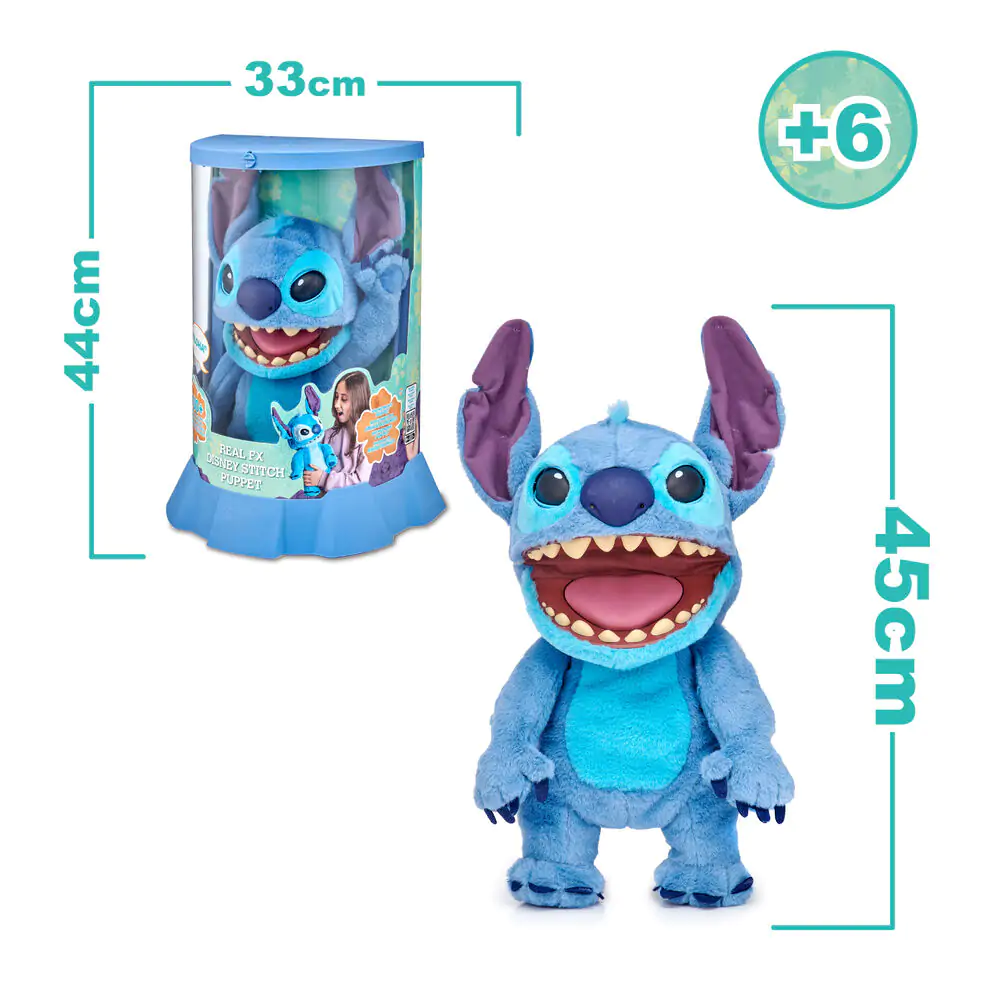 Disney Stitch interaktive elektrische Puppenfigur 45 cm Produktfoto