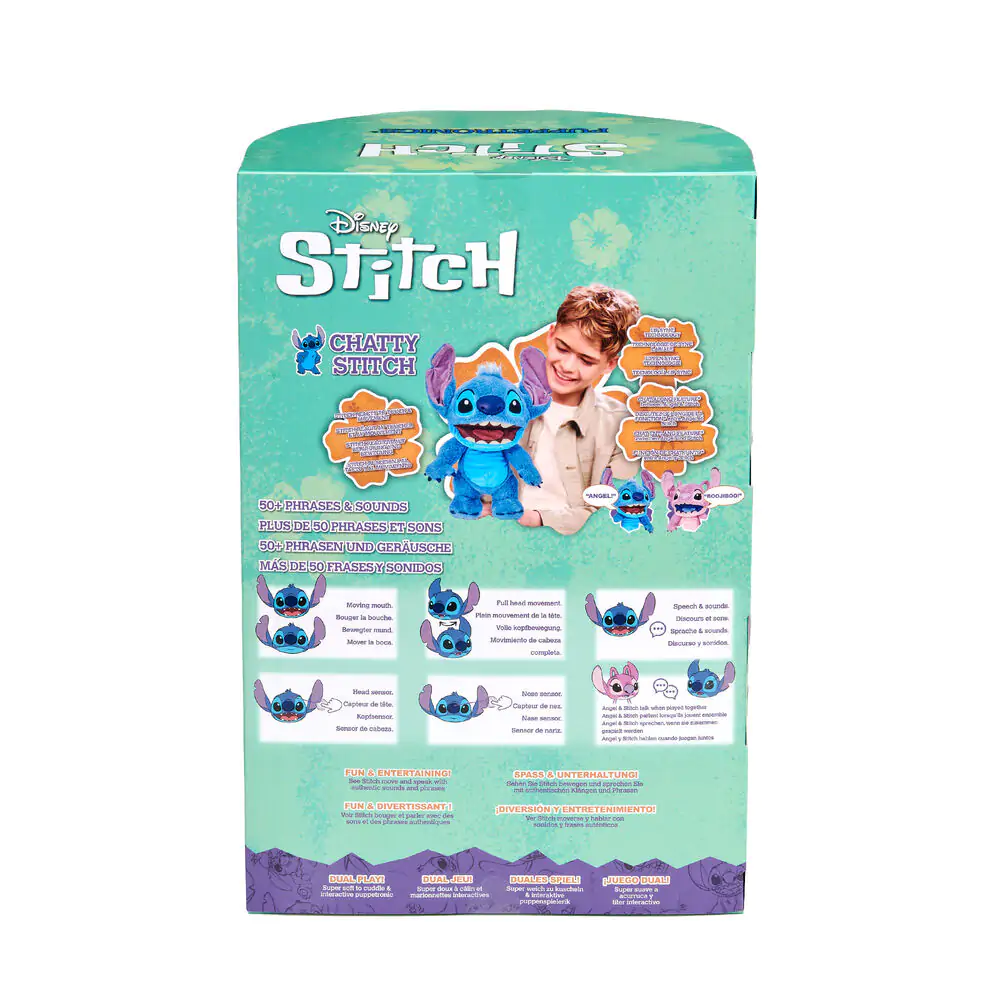 Disney Stitch interaktive elektrische Puppenfigur 30 cm Produktfoto