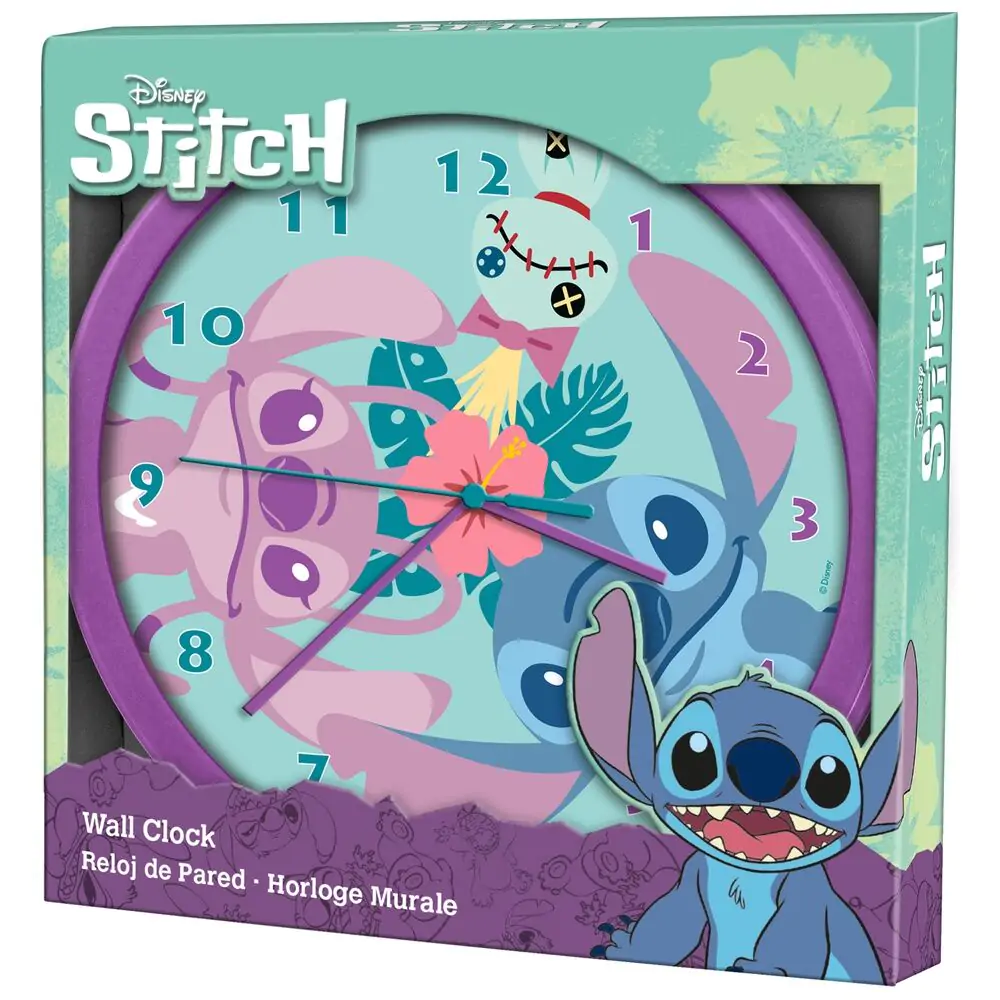 Disney Stitch Wanduhr Produktfoto